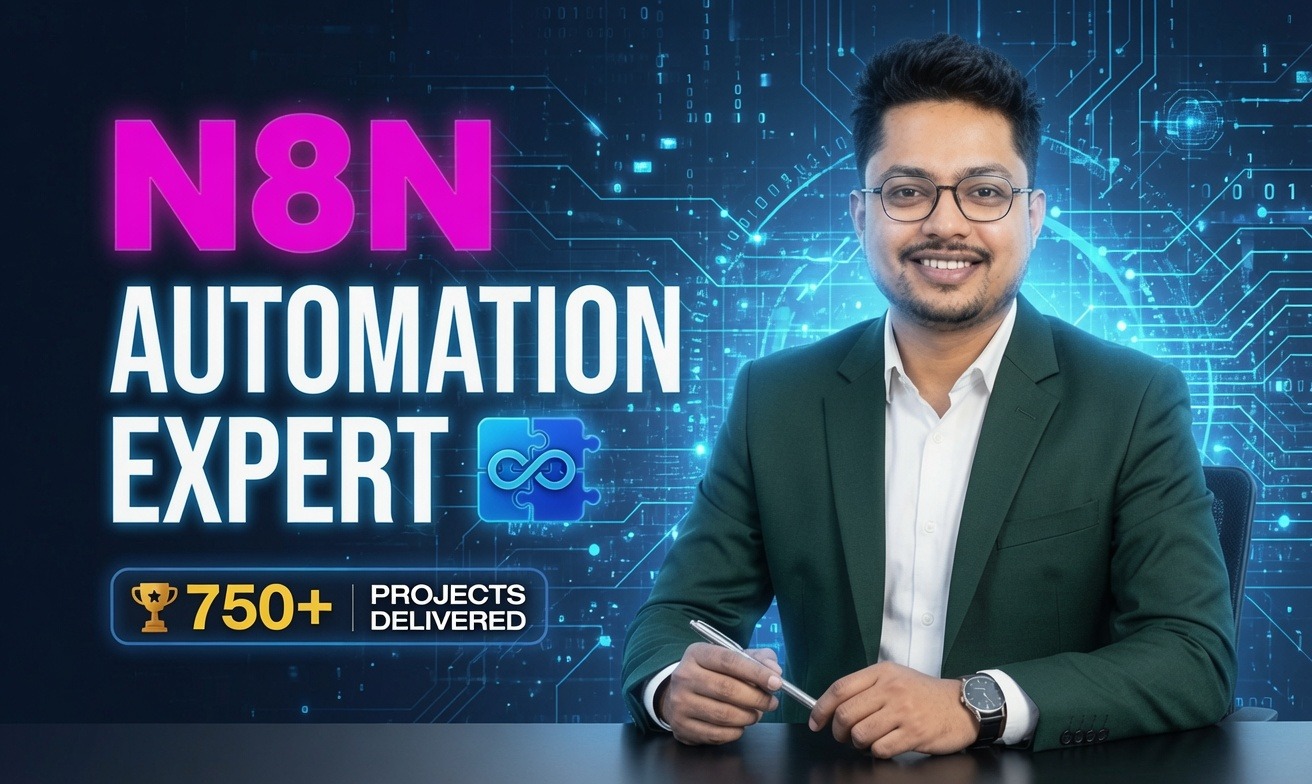 I will build custom n8n automation workflows and ai automation agents for your business