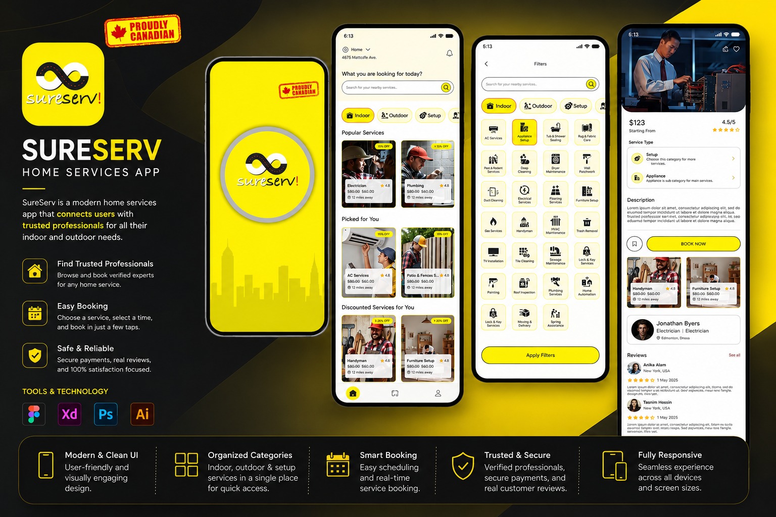 Service Providing App